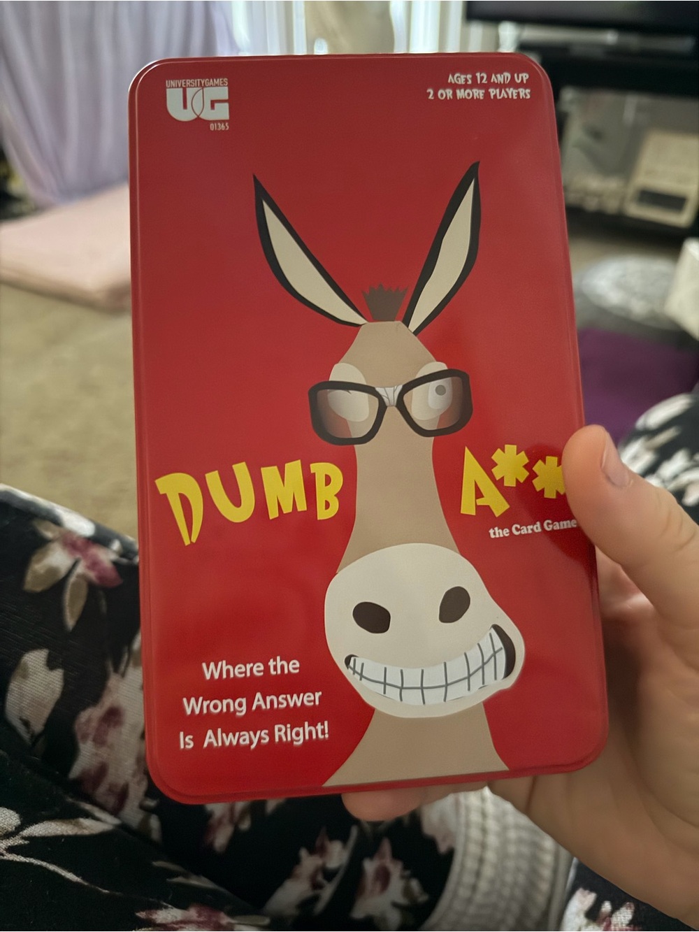 Dumb A** Card Game, used once